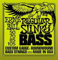 Струны для 4-х струнной бас гитары ERNIE BALL 2832 Regular
