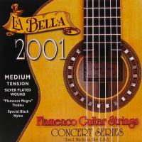 Струны для классической гитары La Bella 2001 Flamenco Medium