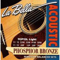 Струны для двенадцатиструнной акустической гитары La Bella 7GP12L