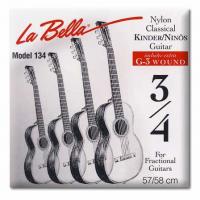 Струны для уменьшенной классической гитары 3/4 La Bella FG134