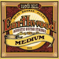 Струны для акустической гитары ERNIE BALL 2002 Earthwood® 80/20 Bronze