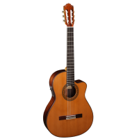 Испанская гитара со звукоснимателем ALMANSA 459 Cutaway E2