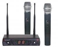 Купить Радиосистема с 2-мя ручными микрофонами KARSECT KRU162/KST-6U в кейсе 