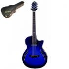 Купить гитара электроакустическая CRAFTER SA-QMMS синяя